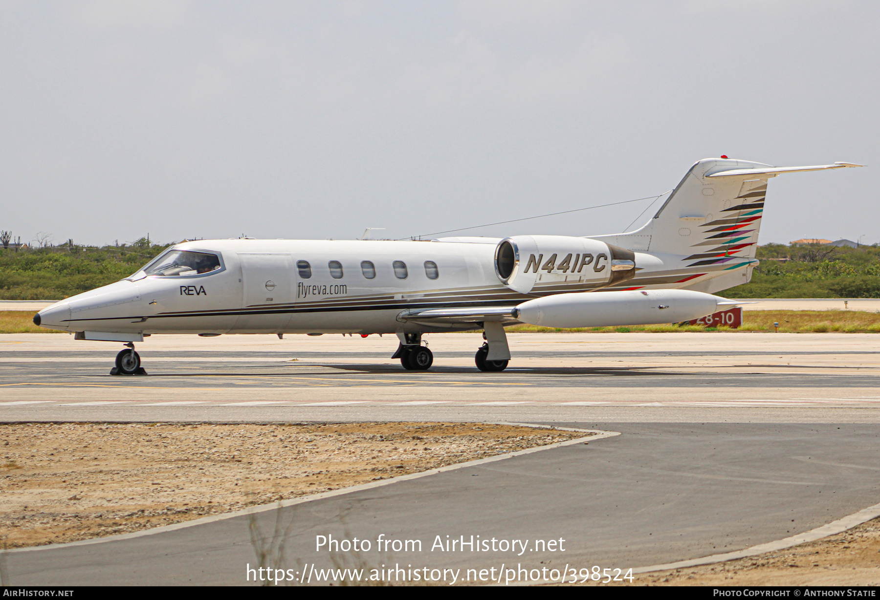 Aircraft Photo of N441PC | Gates Learjet 35A | REVA | AirHistory.net #398524