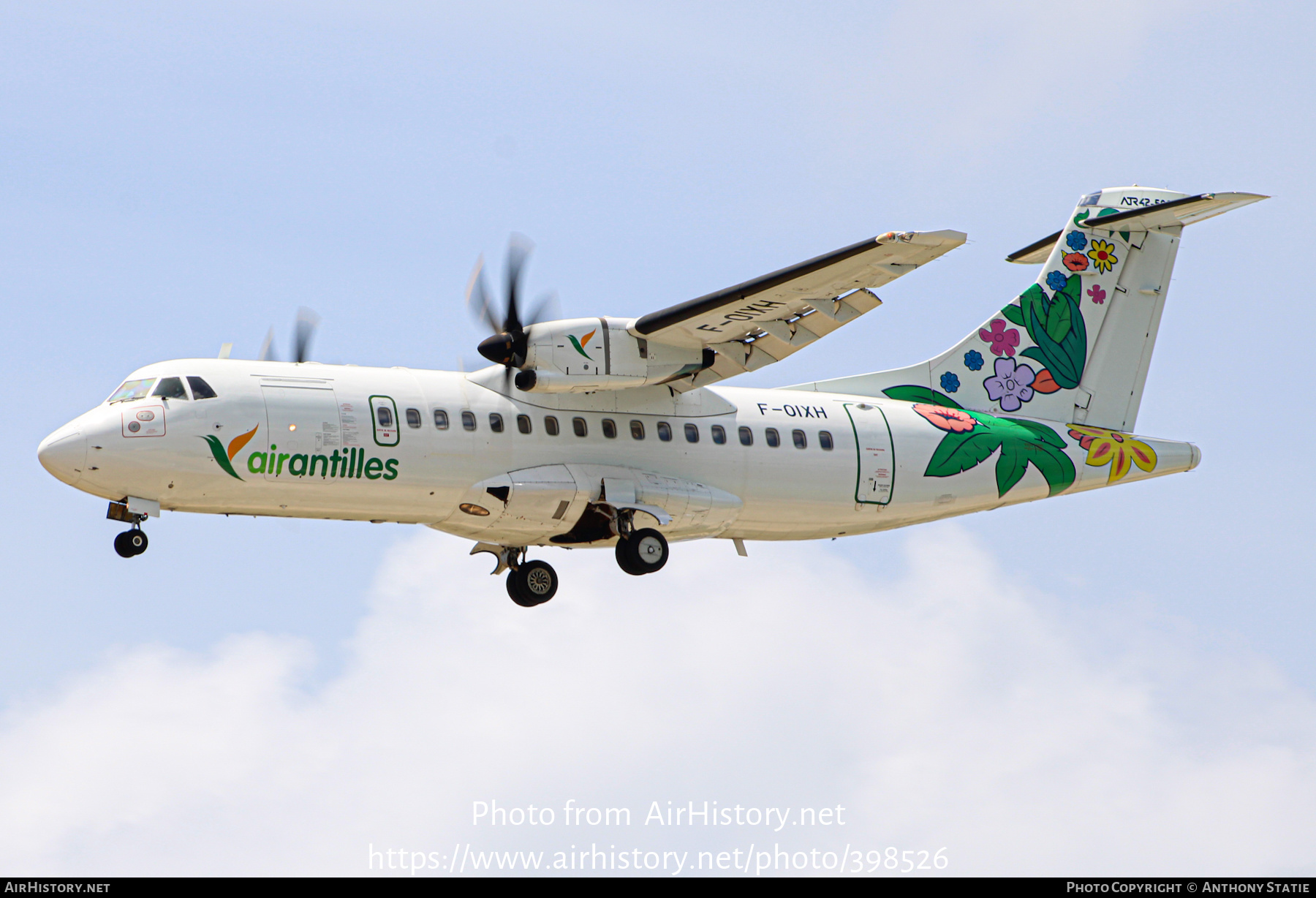 Aircraft Photo of F-OIXH | ATR ATR-42-500 | Air Antilles | AirHistory.net #398526