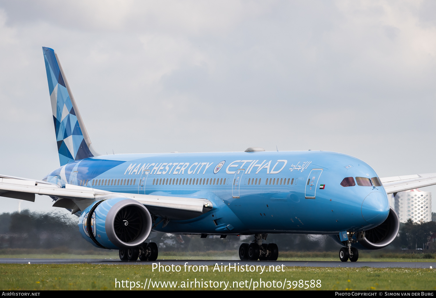 Aircraft Photo of A6-BND | Boeing 787-9 Dreamliner | Etihad Airways | AirHistory.net #398588