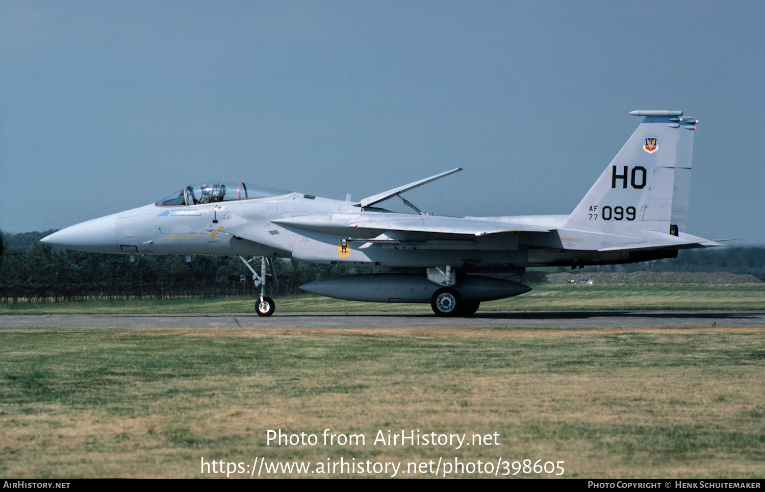 Aircraft Photo of 77-0099 / AF77-099 | McDonnell Douglas F-15A Eagle | USA - Air Force | AirHistory.net #398605