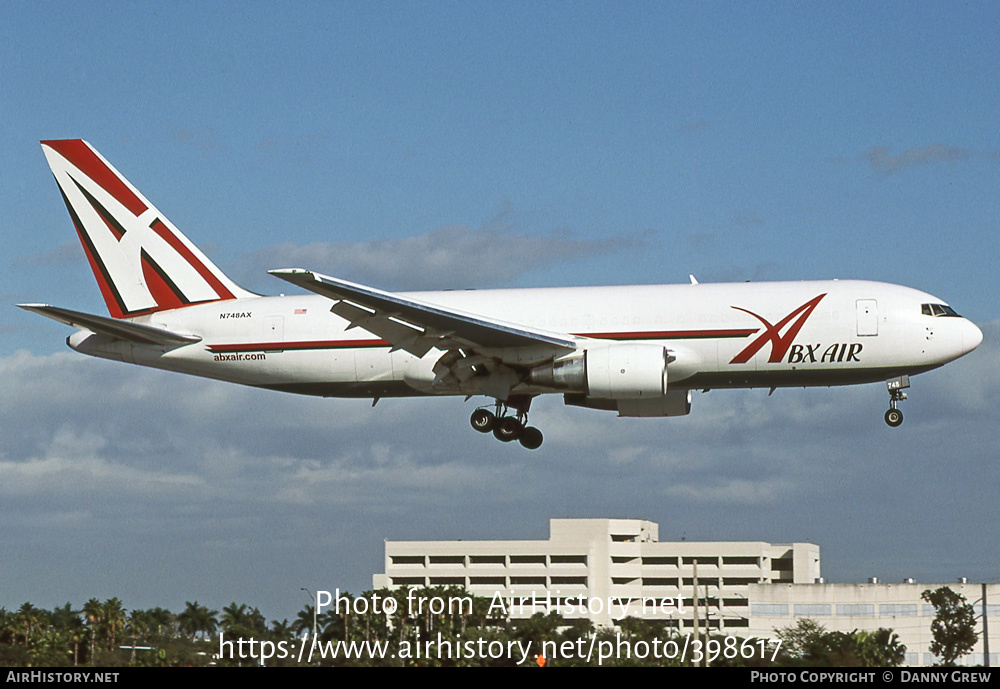 Aircraft Photo of N748AX | Boeing 767-232(BDSF) | ABX Air | AirHistory.net #398617