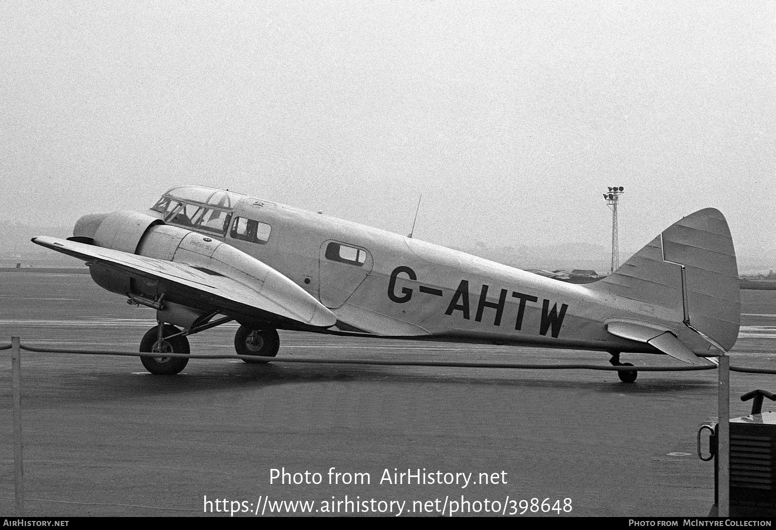 Aircraft Photo of G-AHTW | Airspeed AS-10 Oxford I | AirHistory.net #398648