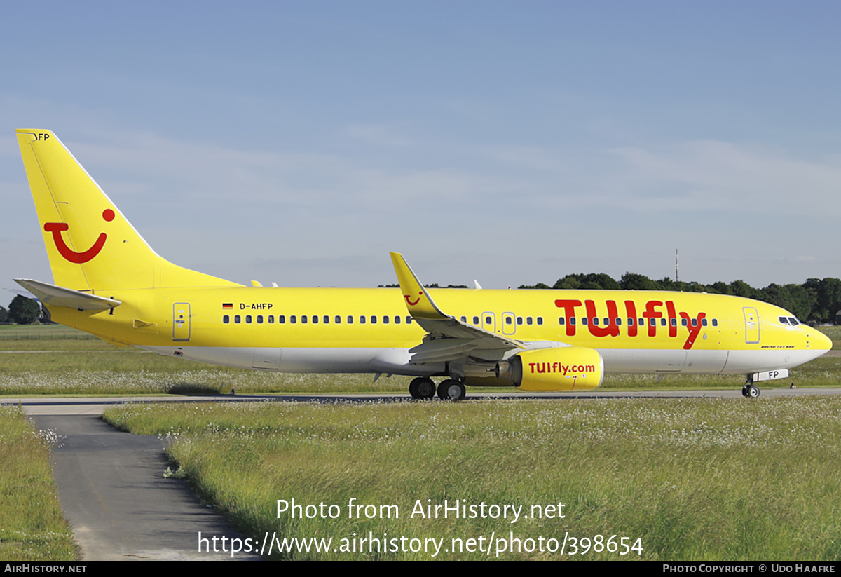 Aircraft Photo of D-AHFP | Boeing 737-8K5 | TUIfly | AirHistory.net #398654