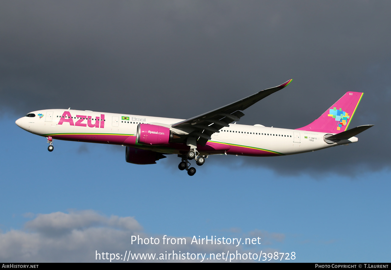 Aircraft Photo of F-WWYO | Airbus A330-941N | Azul Linhas Aéreas Brasileiras | AirHistory.net #398728