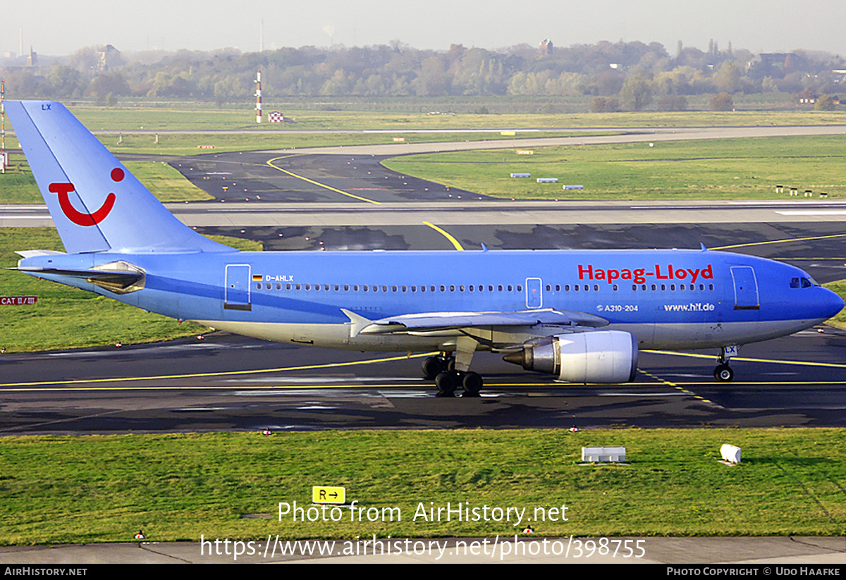 Aircraft Photo of D-AHLX | Airbus A310-204 | Hapag-Lloyd | AirHistory.net #398755