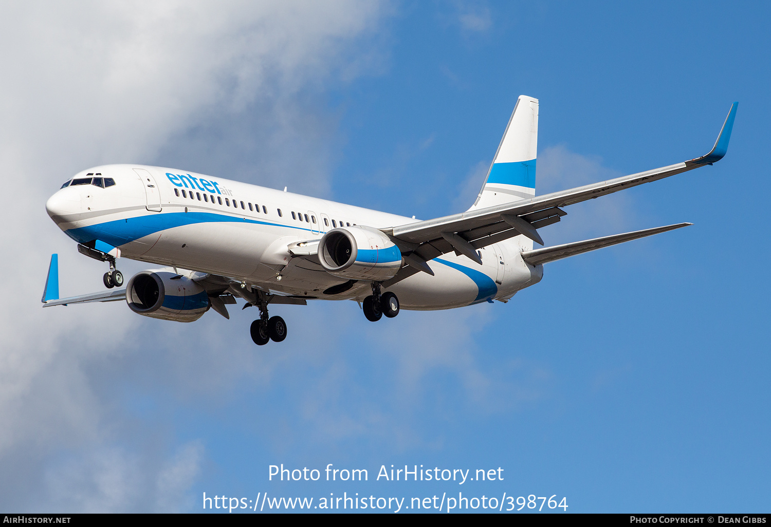 Aircraft Photo of SP-ESA | Boeing 737-8Q8 | Enter Air | AirHistory.net #398764