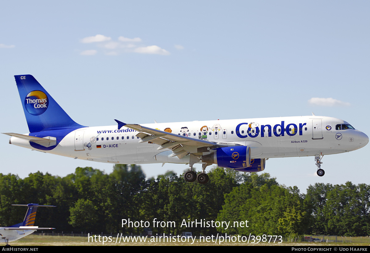 Aircraft Photo of D-AICE | Airbus A320-212 | Condor Flugdienst | AirHistory.net #398773