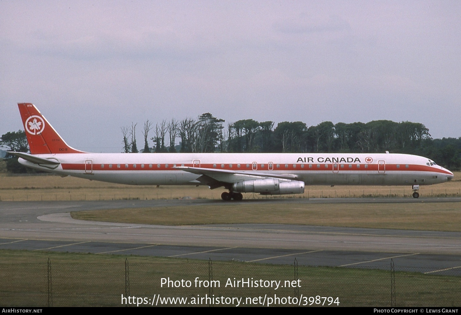 Aircraft Photo of CF-TIU | McDonnell Douglas DC-8-63 | Air Canada | AirHistory.net #398794