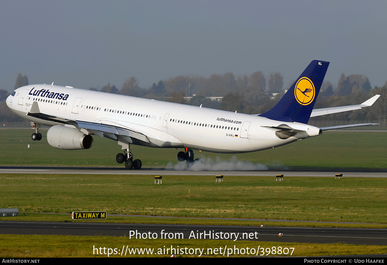 Aircraft Photo of D-AIKL | Airbus A330-343 | Lufthansa | AirHistory.net #398807