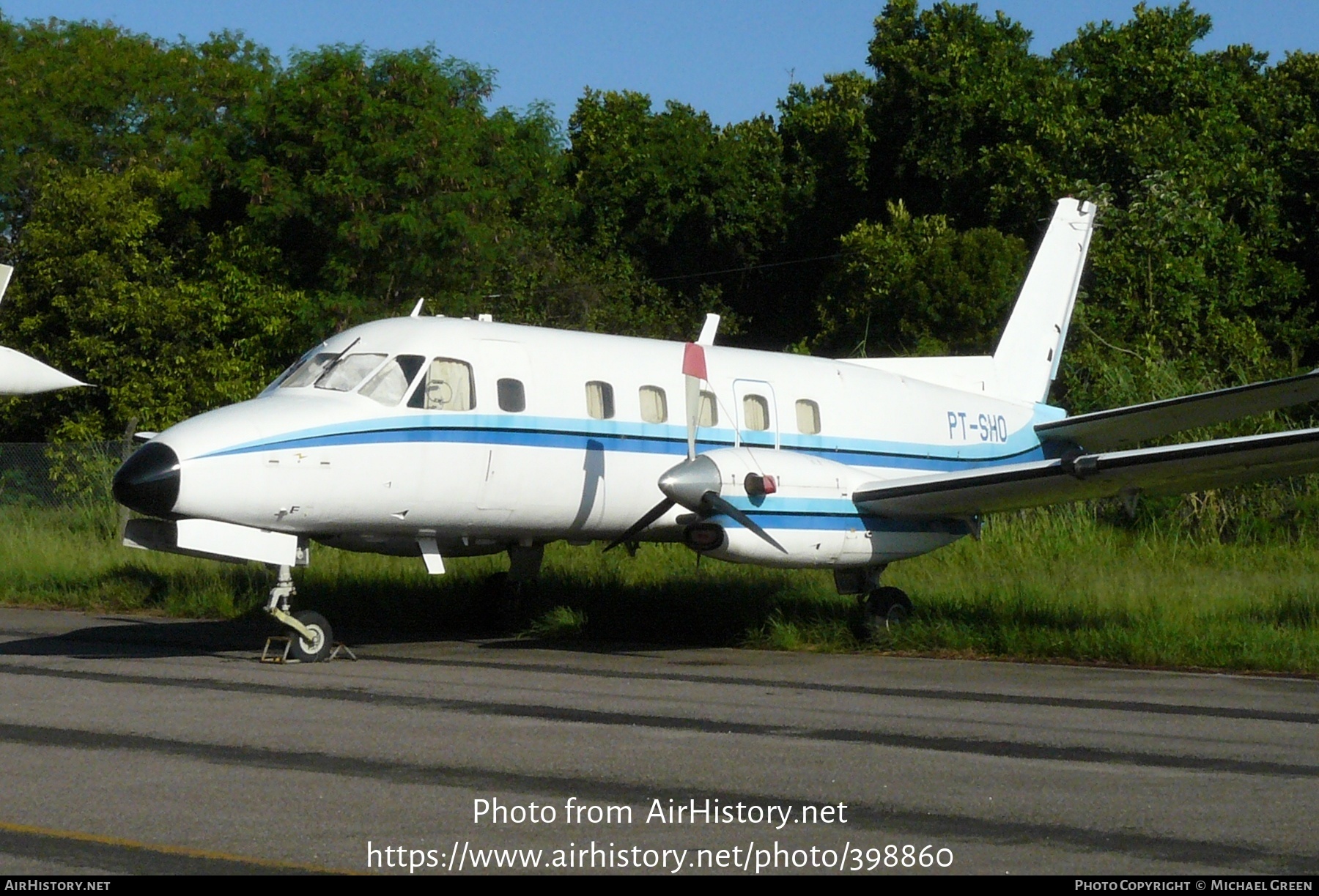 Aircraft Photo of PT-SHO | Embraer EMB-110P1A Bandeirante | AirHistory.net #398860