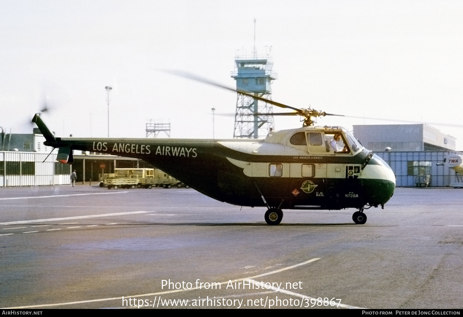 Aircraft Photo of N739A | Sikorsky S-55 | L A Airways - Los Angeles Airways | AirHistory.net #398867