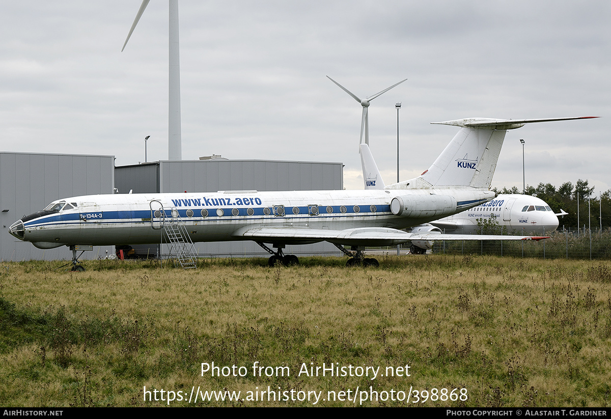 Aircraft Photo of RA-65117 | Tupolev Tu-134A-3 | Kunz Aero | AirHistory.net #398868