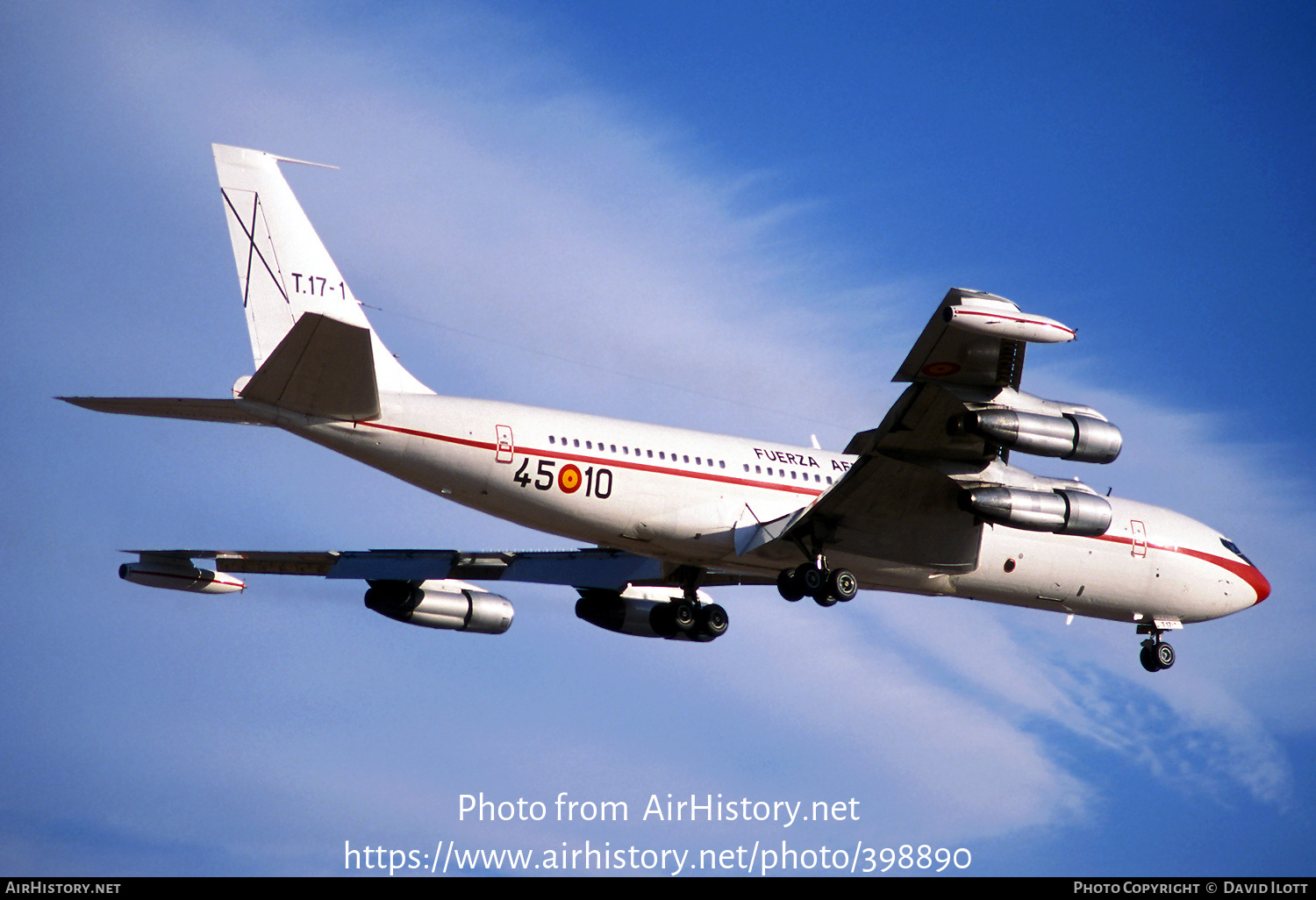 Aircraft Photo of T.17-1 | Boeing 707-331B | Spain - Air Force | AirHistory.net #398890