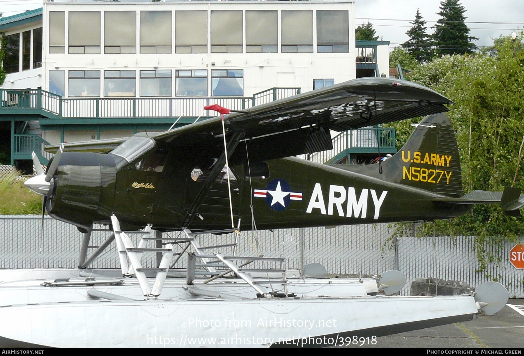 Aircraft Photo of N5827Y | De Havilland Canada DHC-2 Beaver Mk1 | USA - Army | AirHistory.net #398918