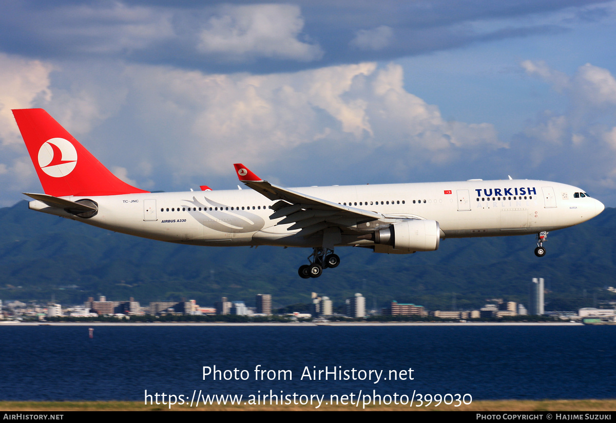 Aircraft Photo of TC-JNC | Airbus A330-203 | Turkish Airlines | AirHistory.net #399030