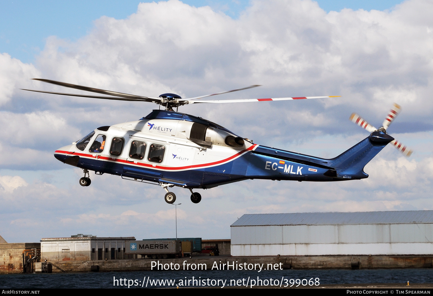 Aircraft Photo of EC-MLK | AgustaWestland AW-139 | Hélity Copter Airlines | AirHistory.net #399068