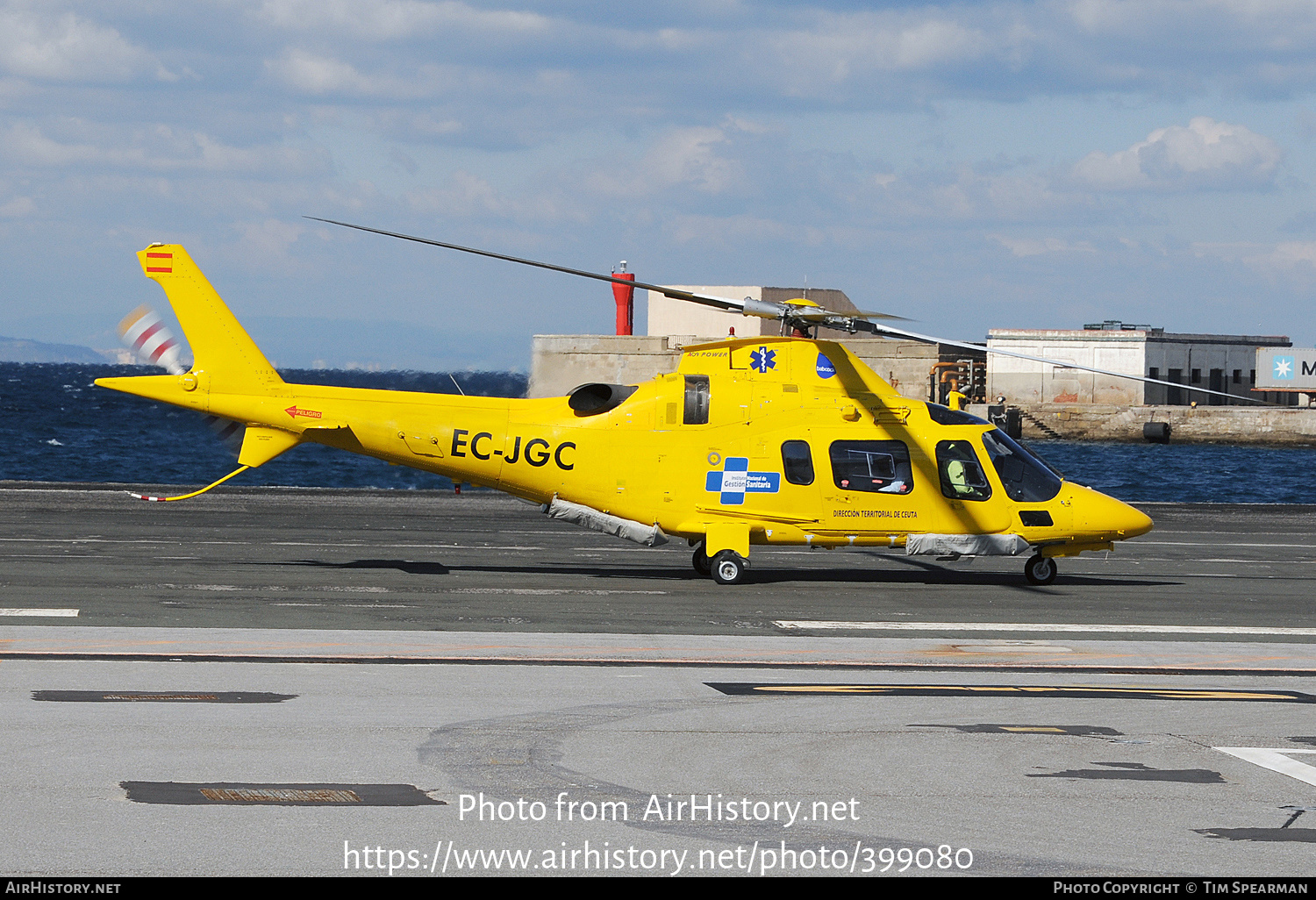 Aircraft Photo of EC-JGC | Agusta A-109E Power | Babcock International | AirHistory.net #399080