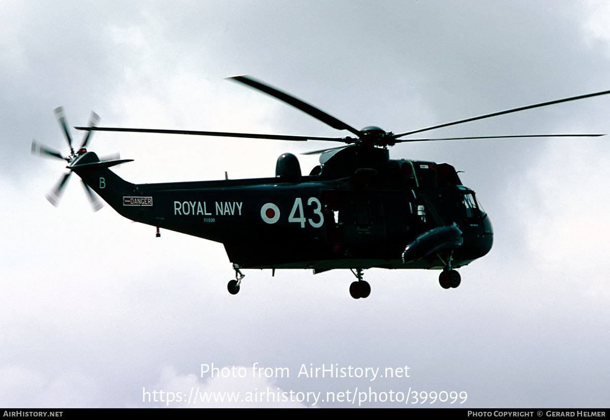 Aircraft Photo of XV699 | Westland WS-61 Sea King HAS2 | UK - Navy | AirHistory.net #399099