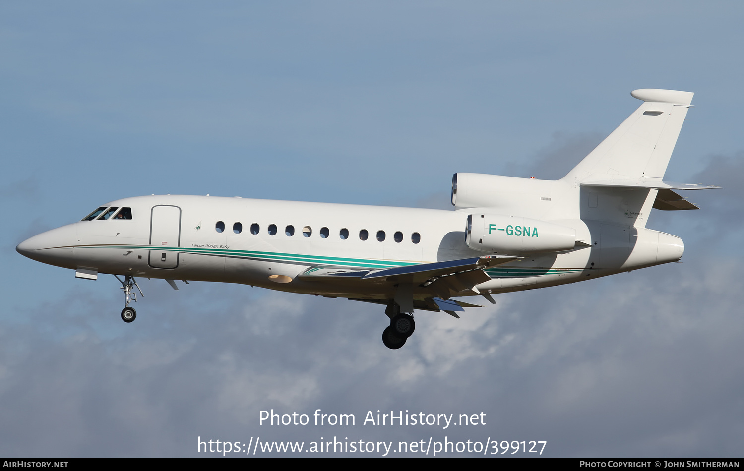 Aircraft Photo of F-GSNA | Dassault Falcon 900EX | AirHistory.net #399127