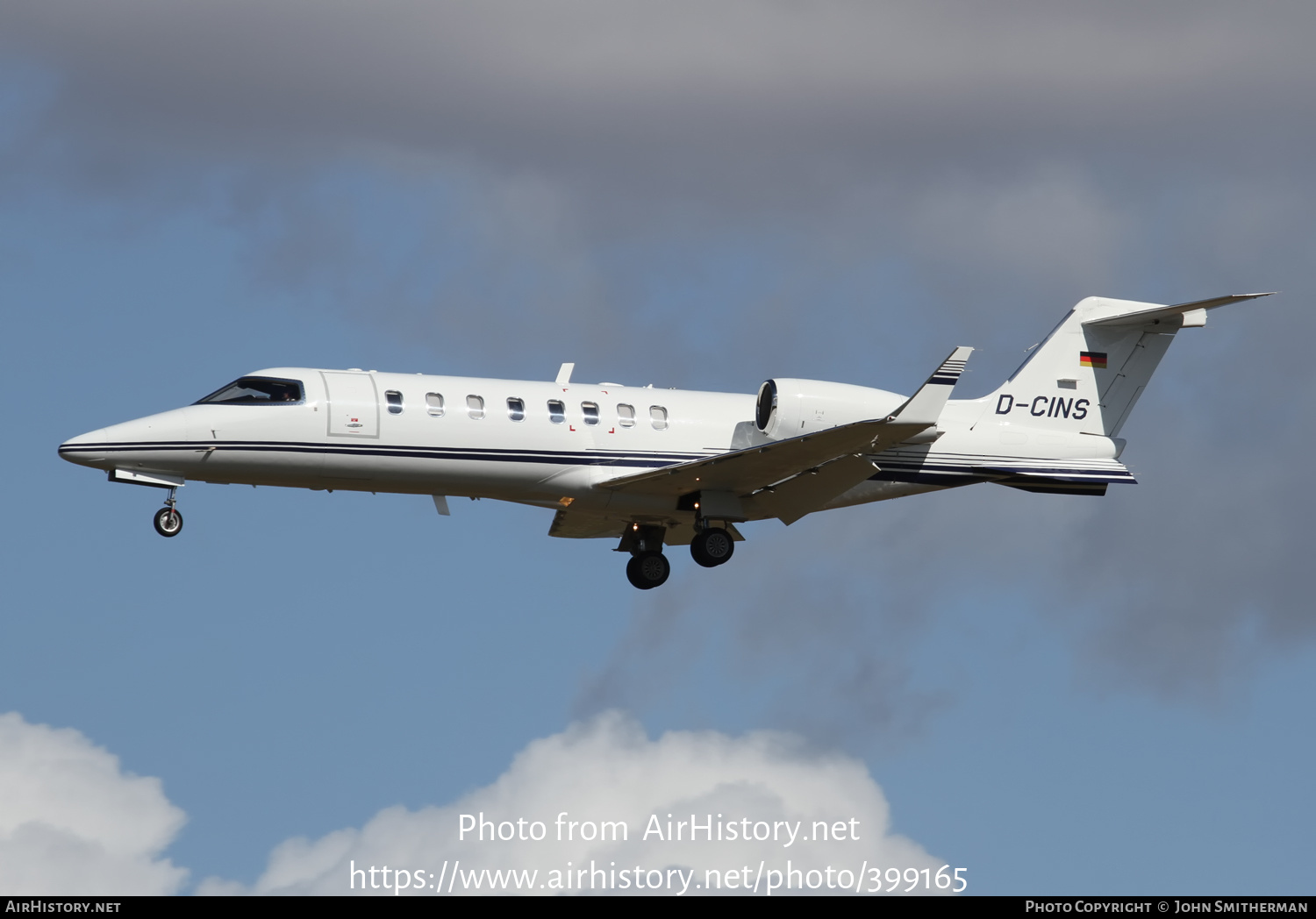 Aircraft Photo of D-CINS | Learjet 45 | AirHistory.net #399165