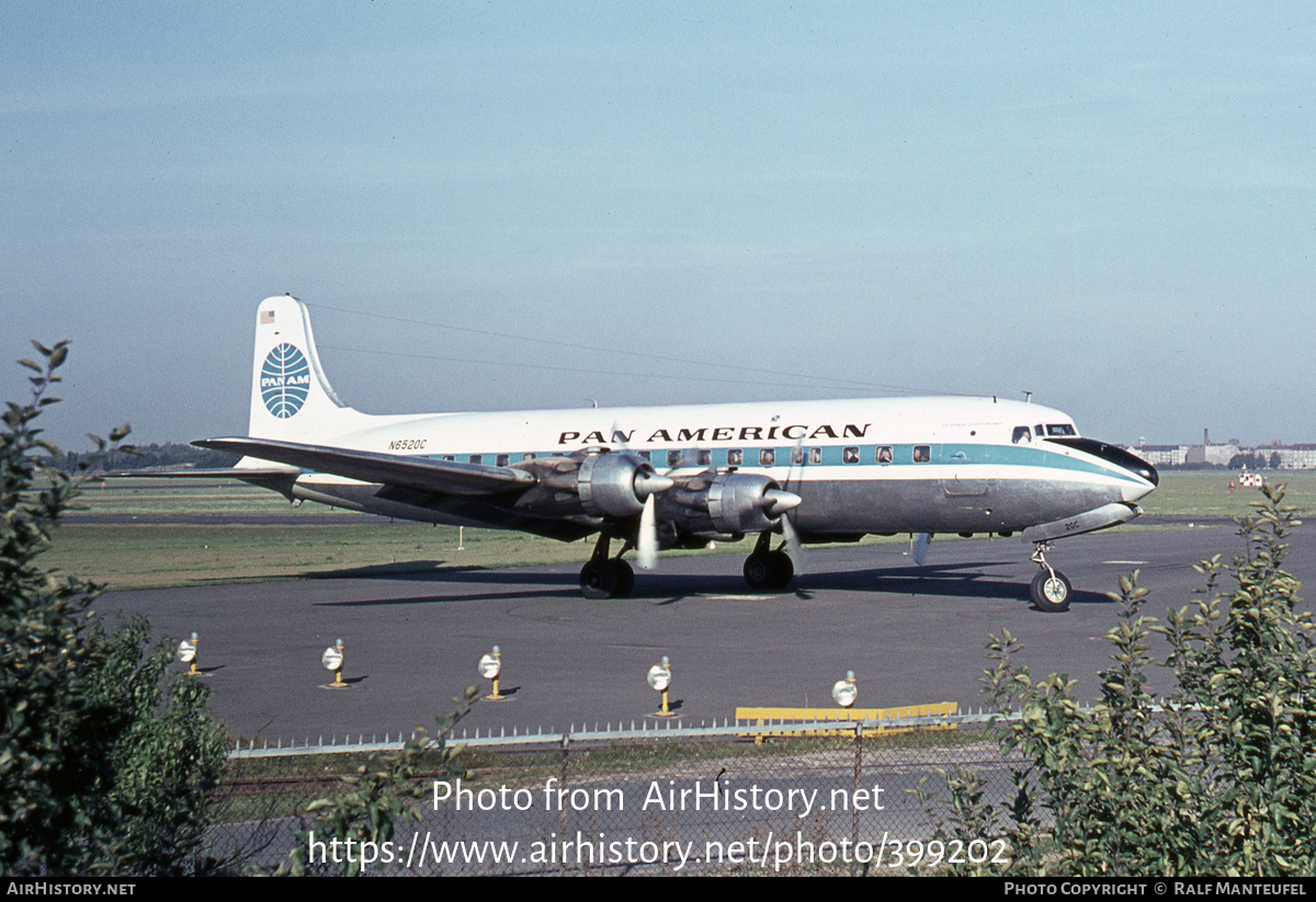 Aircraft Photo of N6520C | Douglas DC-6B | Pan American World