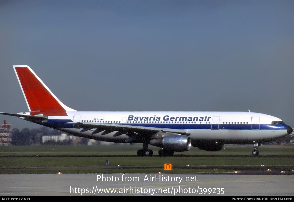 Aircraft Photo of D-AMAY | Airbus A300B4-103 | Bavaria Germanair | AirHistory.net #399235