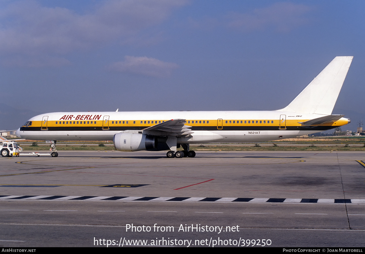 Aircraft Photo of N521AT | Boeing 757-28A | Air Berlin | AirHistory.net #399250