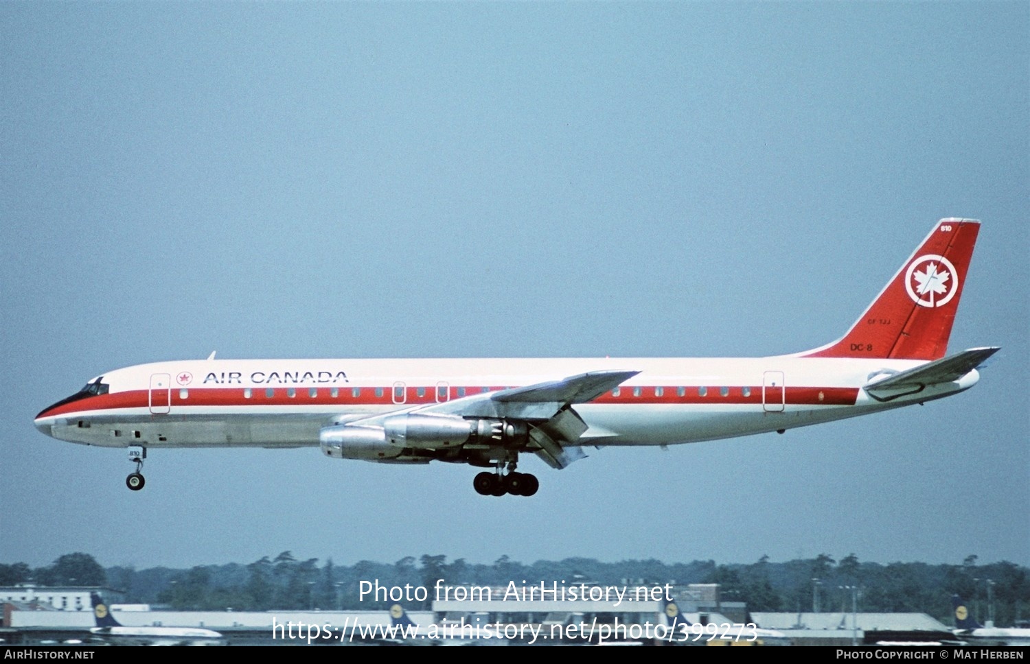 Aircraft Photo of C-FTJJ | Douglas DC-8-43 | Air Canada | AirHistory.net #399273