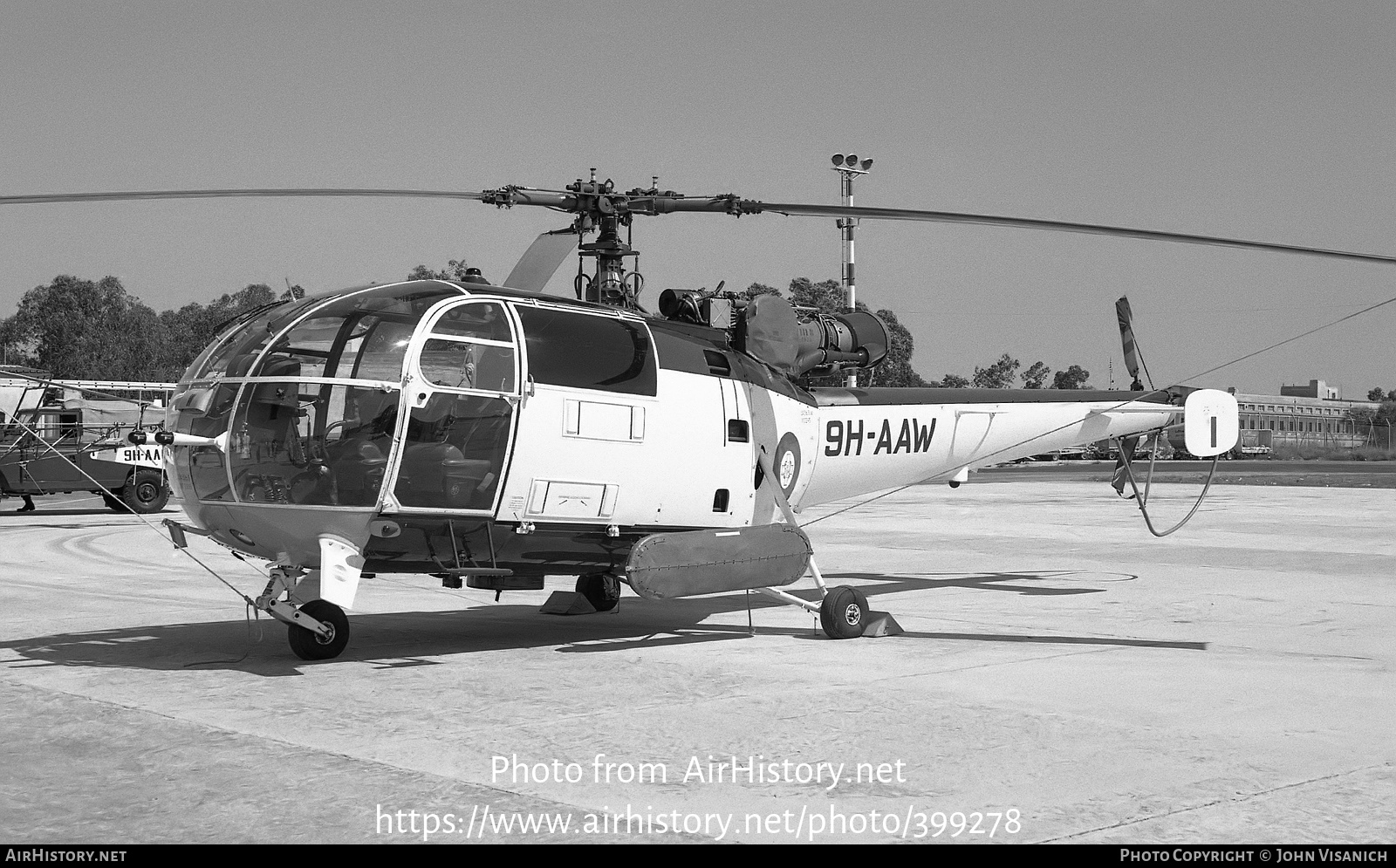 Aircraft Photo of 9H-AAW | Aerospatiale SA-316B Alouette III | Malta - Air Force | AirHistory.net #399278