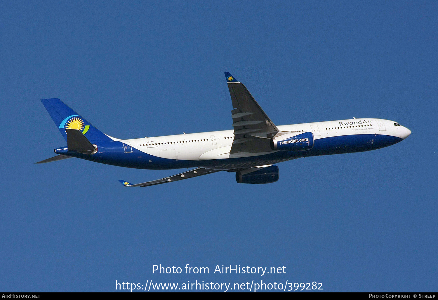 Aircraft Photo of 9XR-WP | Airbus A330-343 | RwandAir | AirHistory.net #399282