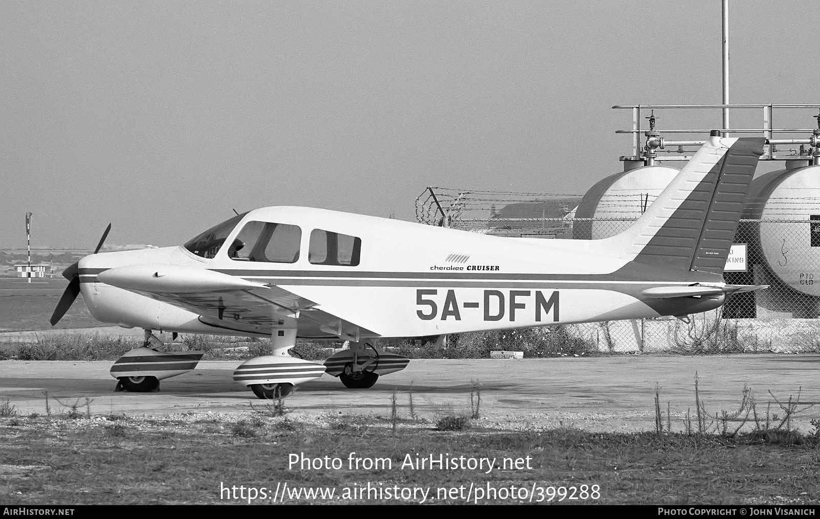 Aircraft Photo of 5A-DFM | Piper PA-28-140 Cherokee Cruiser | AirHistory.net #399288