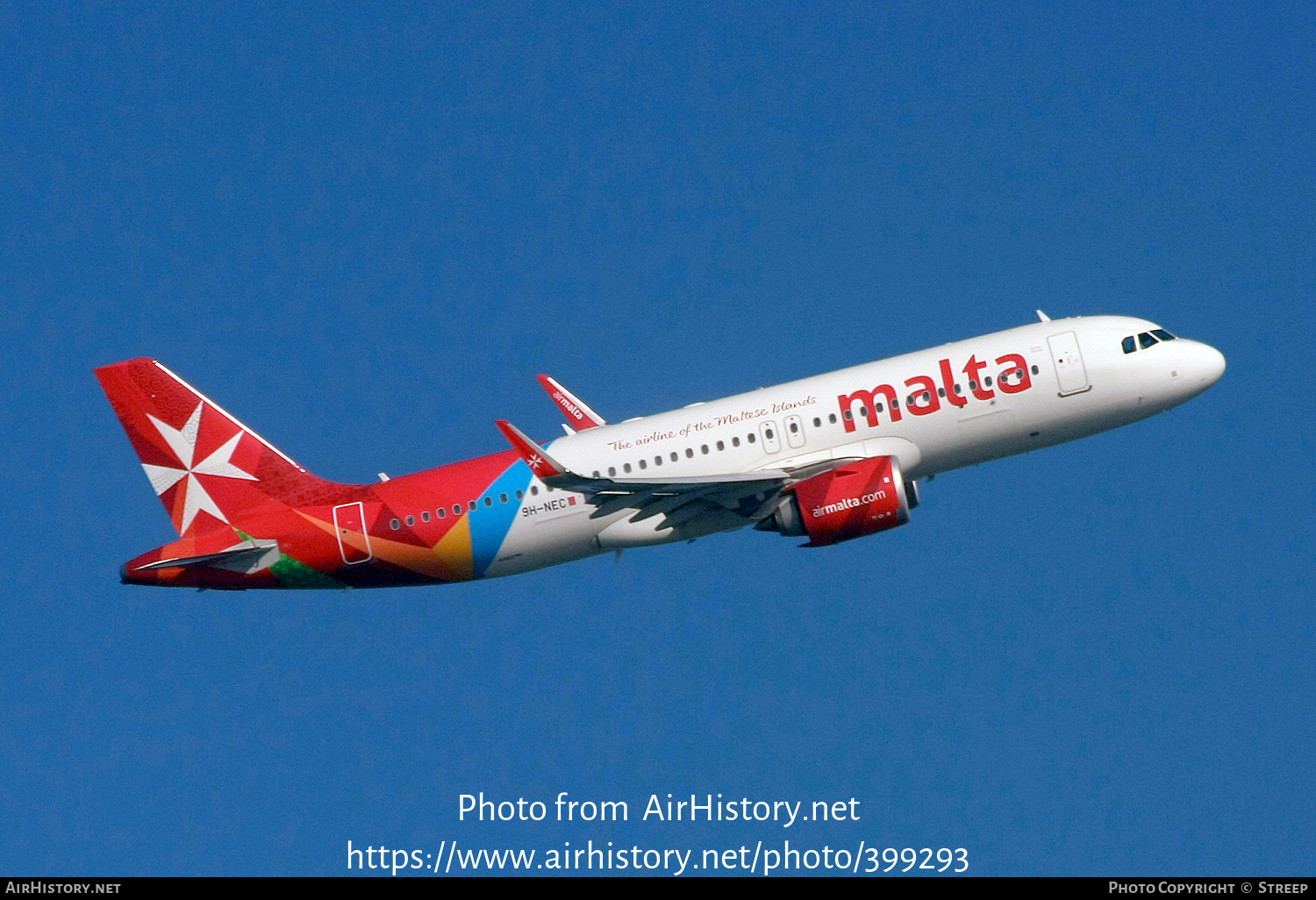 Aircraft Photo of 9H-NEC | Airbus A320-251N | Air Malta | AirHistory.net #399293