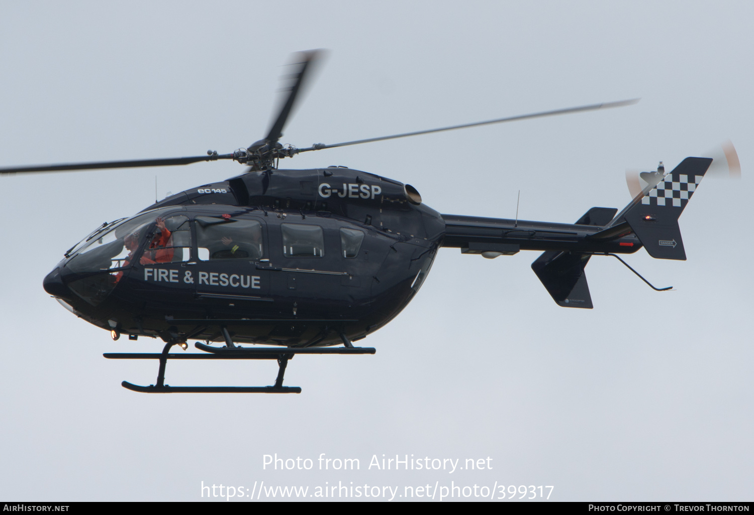 Aircraft Photo of G-JESP | Eurocopter-Kawasaki EC-145 (BK-117C-2) | AirHistory.net #399317