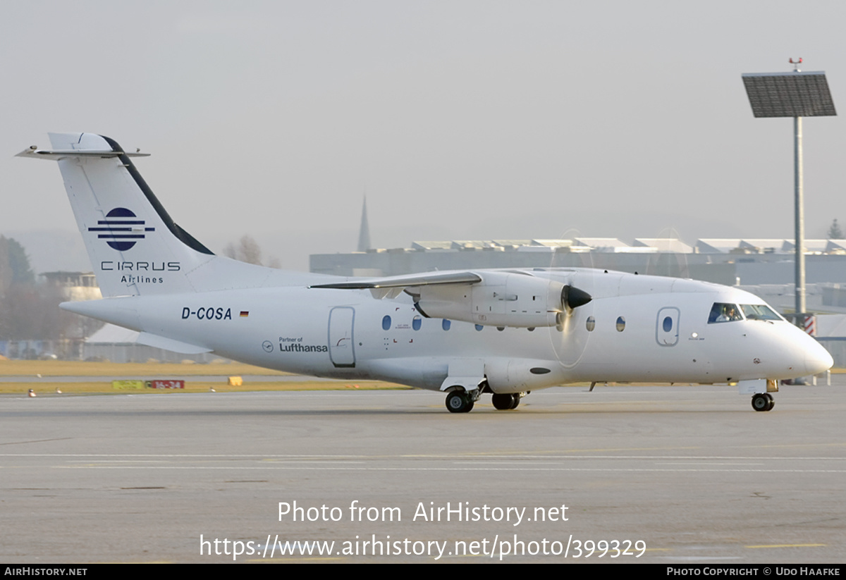 Aircraft Photo of D-COSA | Dornier 328-110 | Cirrus Airlines | AirHistory.net #399329