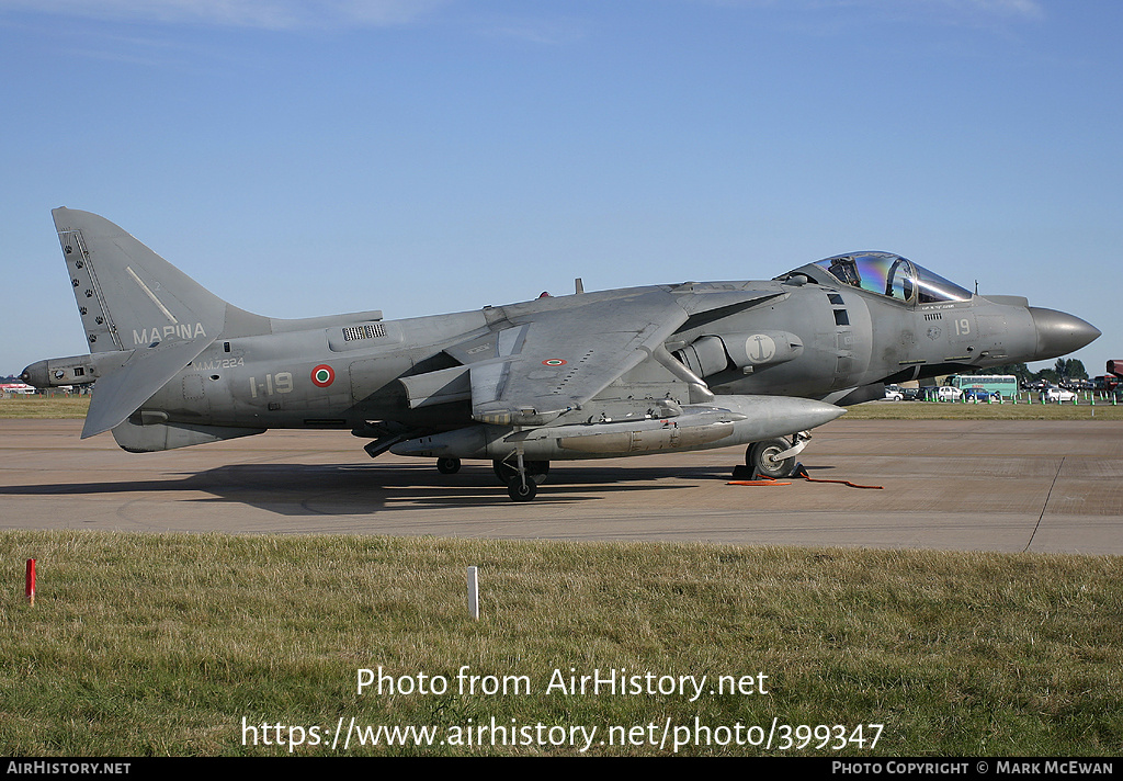 Aircraft Photo of MM7224 | McDonnell Douglas AV-8B Harrier II+ | Italy - Navy | AirHistory.net #399347