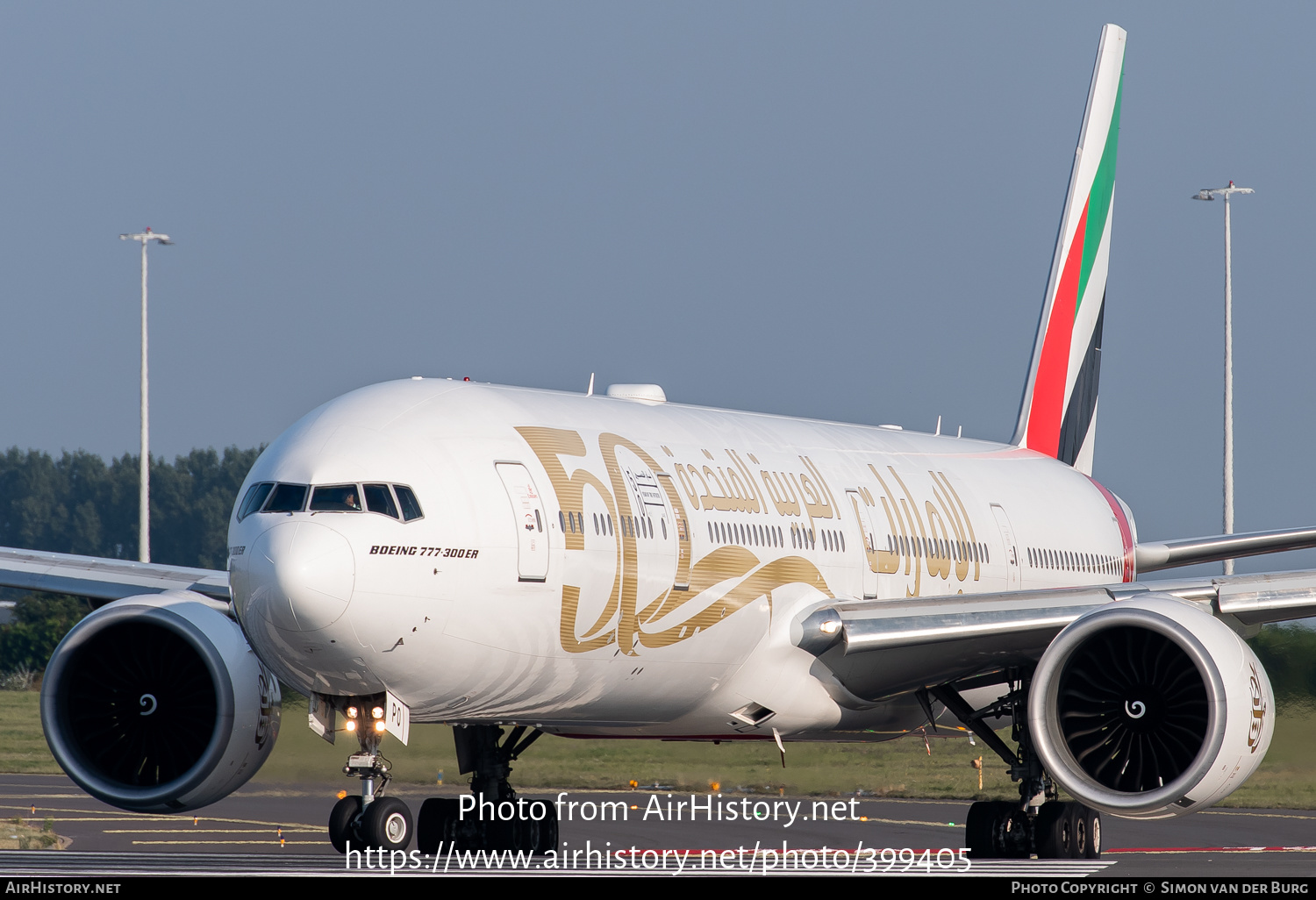 Aircraft Photo of A6-EPO | Boeing 777-31H/ER | Emirates | AirHistory.net #399405