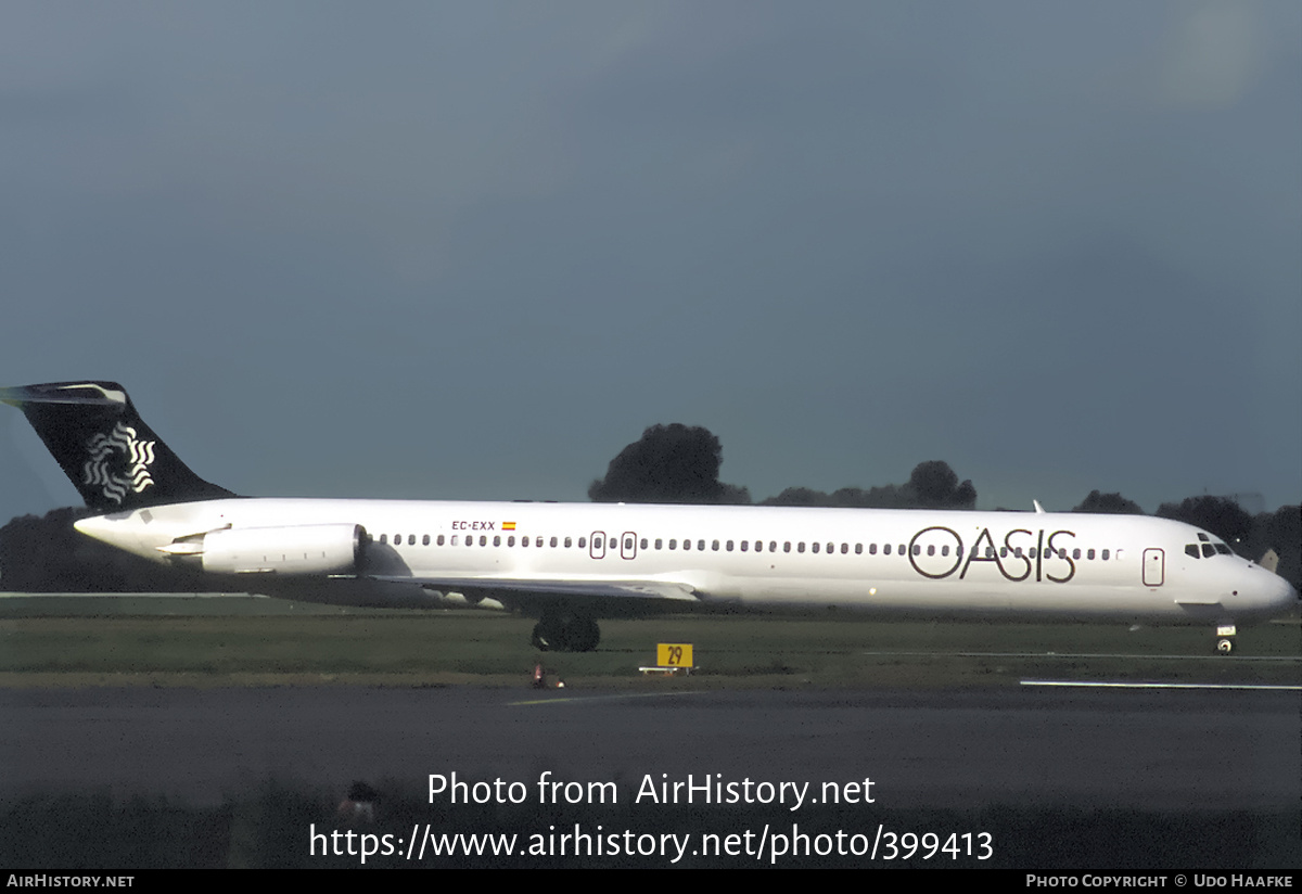 Aircraft Photo of EC-EXX | McDonnell Douglas MD-83 (DC-9-83) | Oasis International Airlines | AirHistory.net #399413