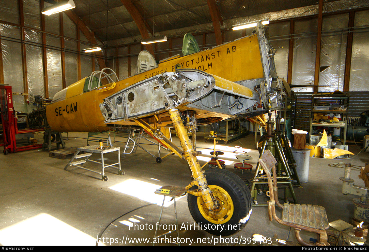 Aircraft Photo of SE-CAW | Fairey Firefly TT1 | AirHistory.net #399463