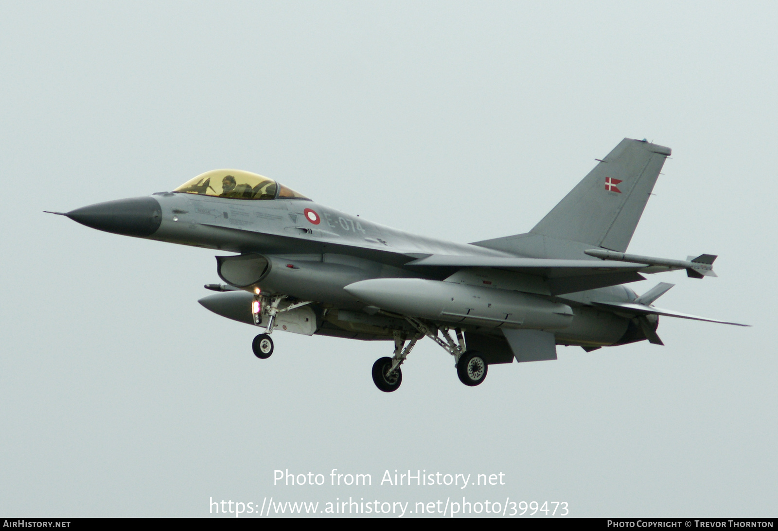 Aircraft Photo of E-074 | General Dynamics F-16AM Fighting Falcon | Denmark - Air Force | AirHistory.net #399473