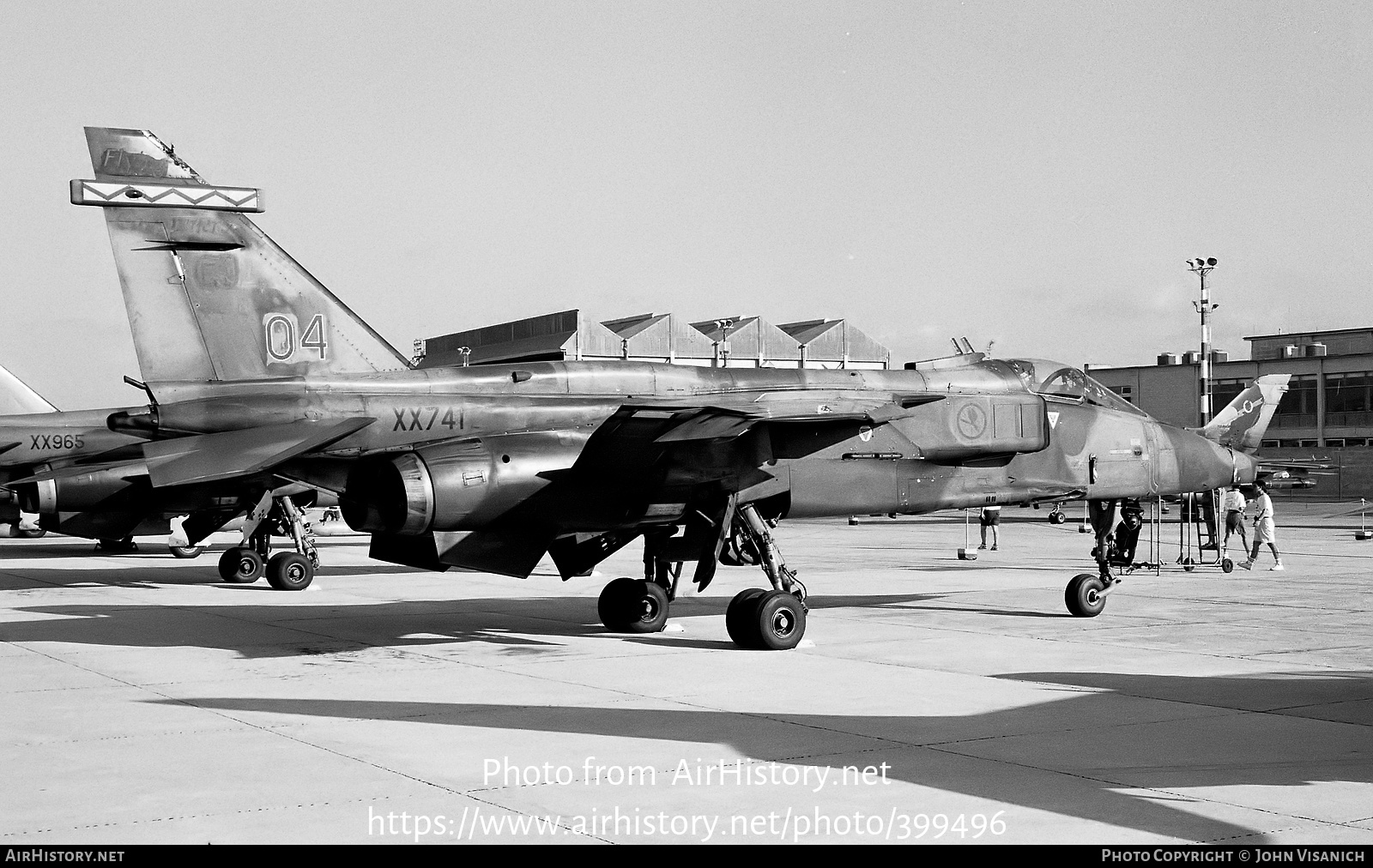 Aircraft Photo of XX741 | Sepecat Jaguar GR1A | UK - Air Force | AirHistory.net #399496