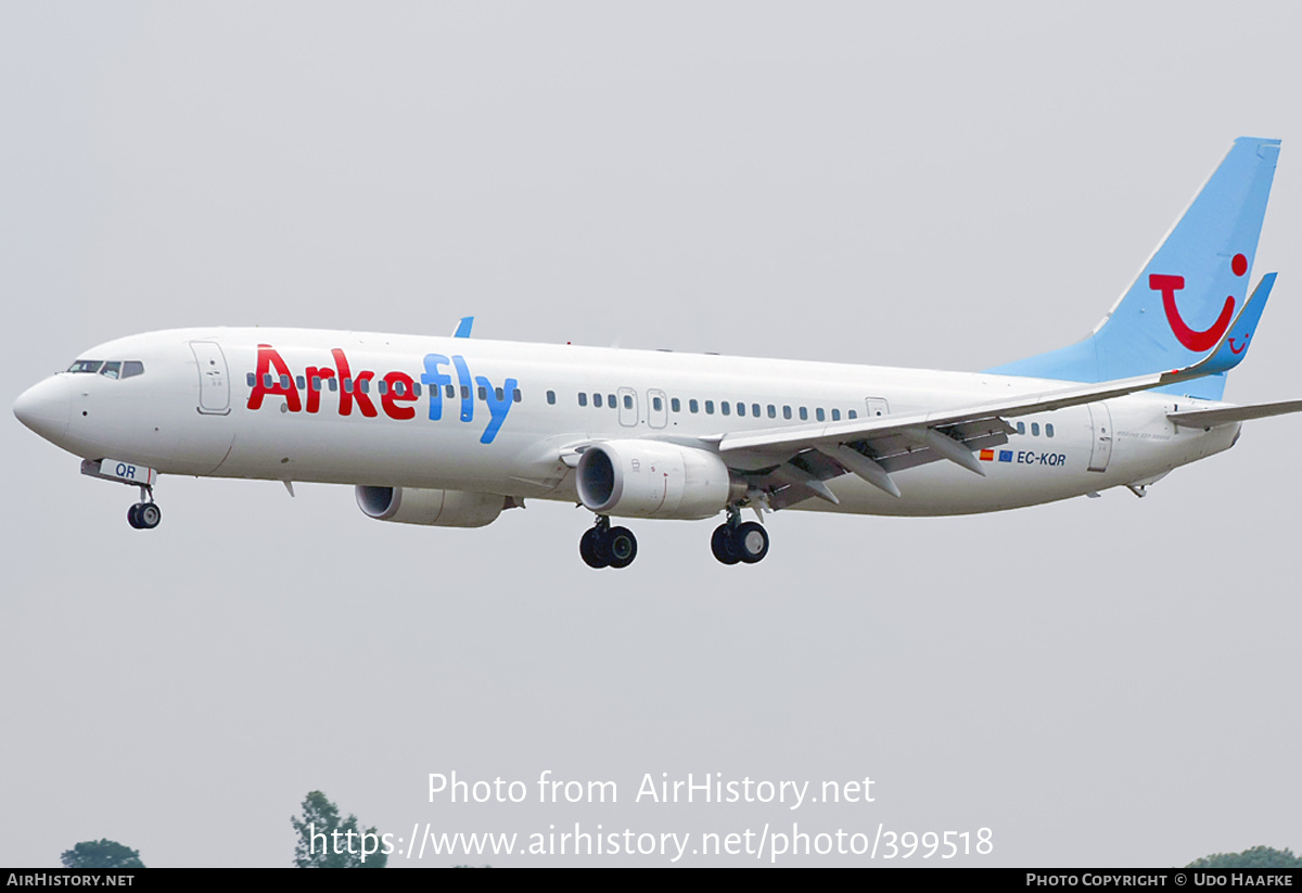 Aircraft Photo of EC-KQR | Boeing 737-96N/ER | Futura International Airways | ArkeFly | AirHistory.net #399518