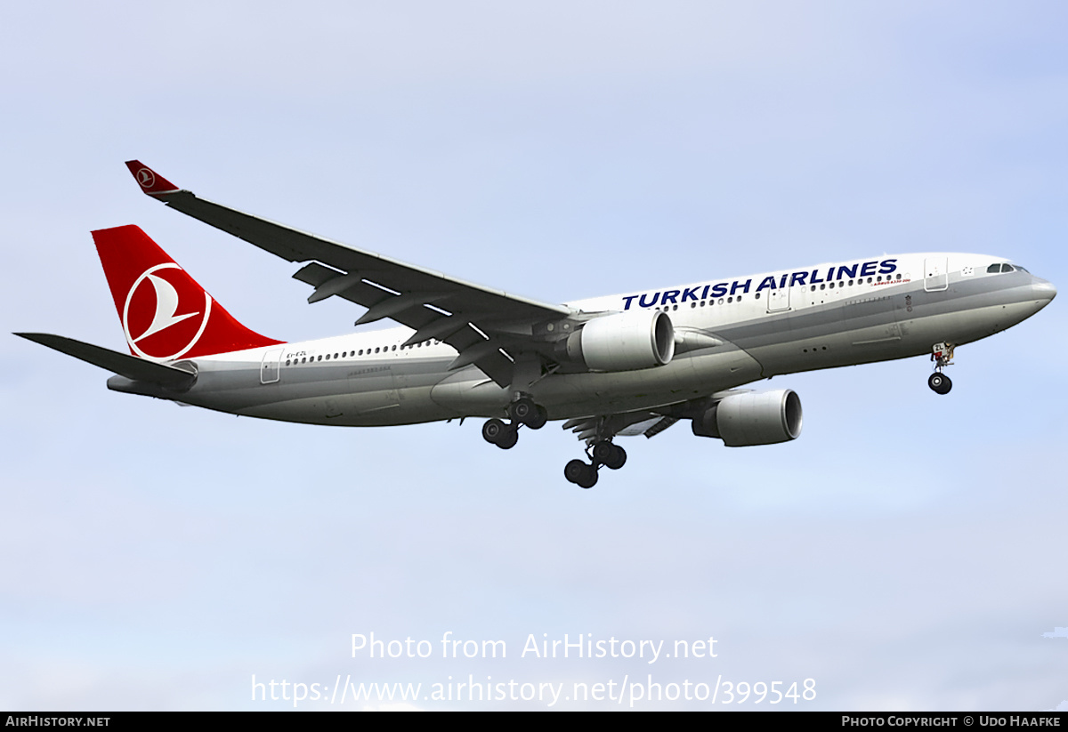 Aircraft Photo of EI-EZL | Airbus A330-223 | Turkish Airlines | AirHistory.net #399548