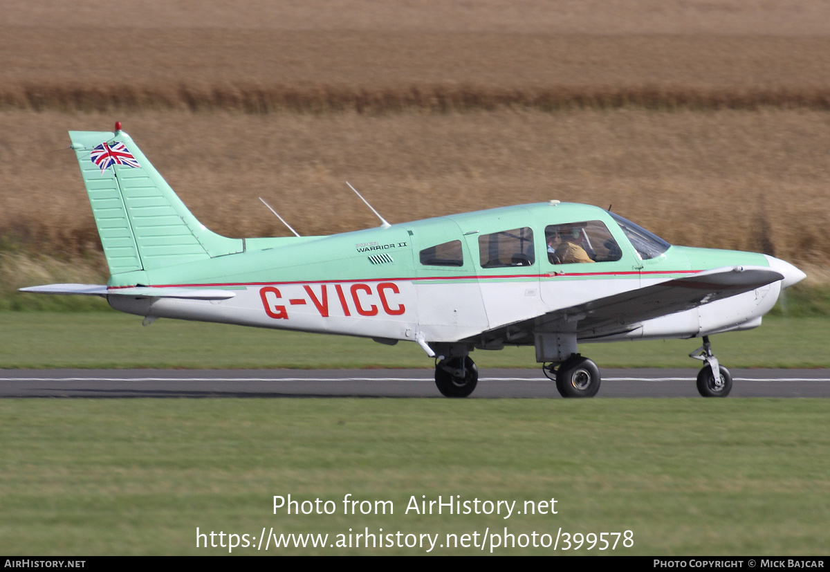 Aircraft Photo of G-VICC | Piper PA-28-161 Cherokee Warrior II | AirHistory.net #399578