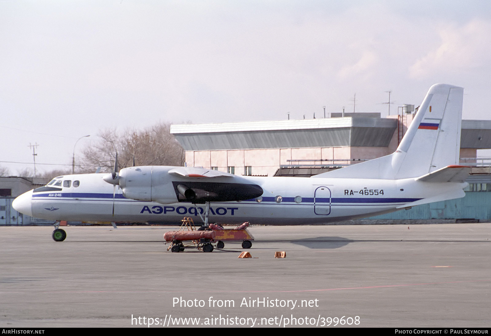 Aircraft Photo of RA-46554 | Antonov An-24B | Aeroflot | AirHistory.net #399608