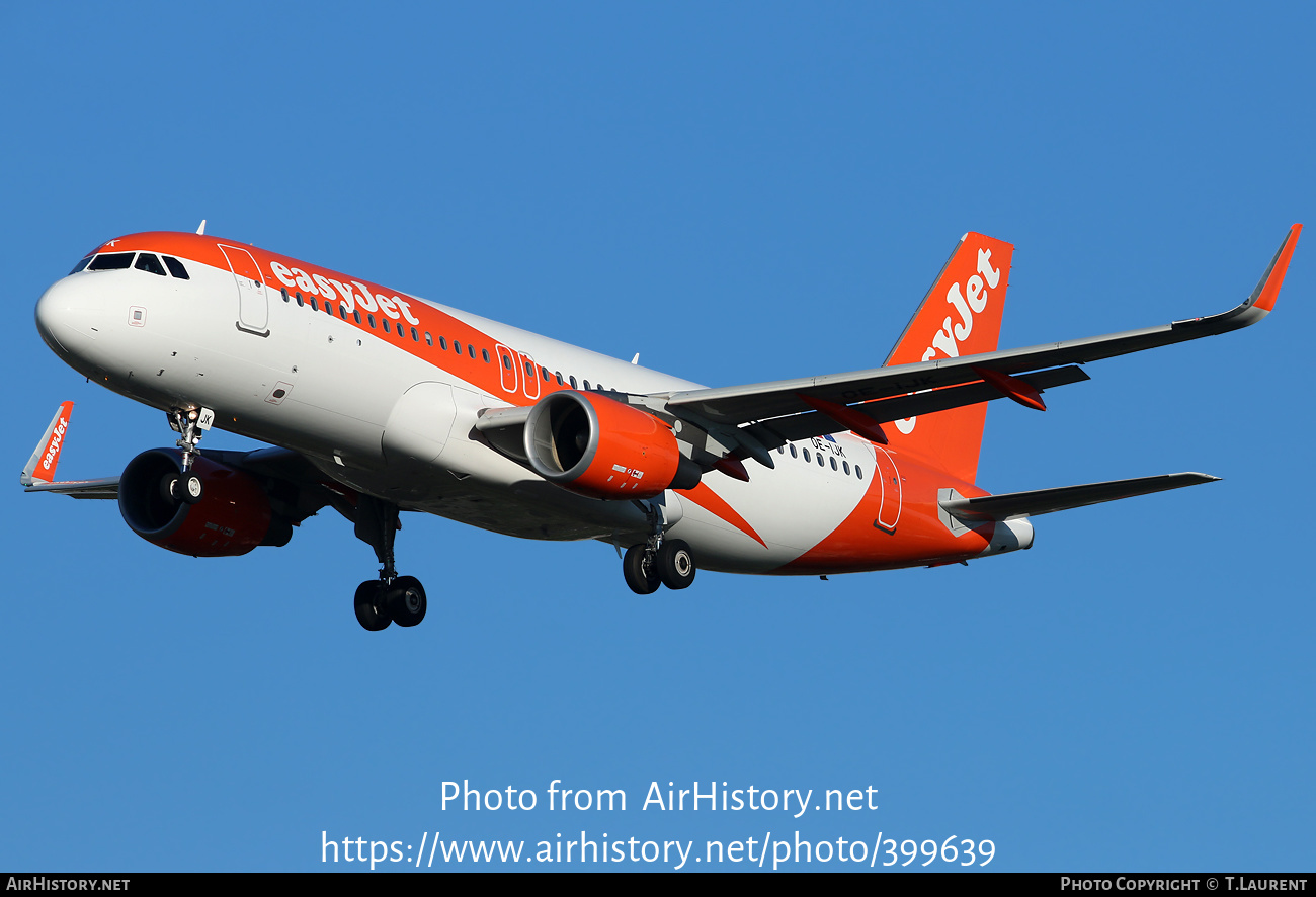 Aircraft Photo of OE-IJK | Airbus A320-214 | EasyJet | AirHistory.net #399639