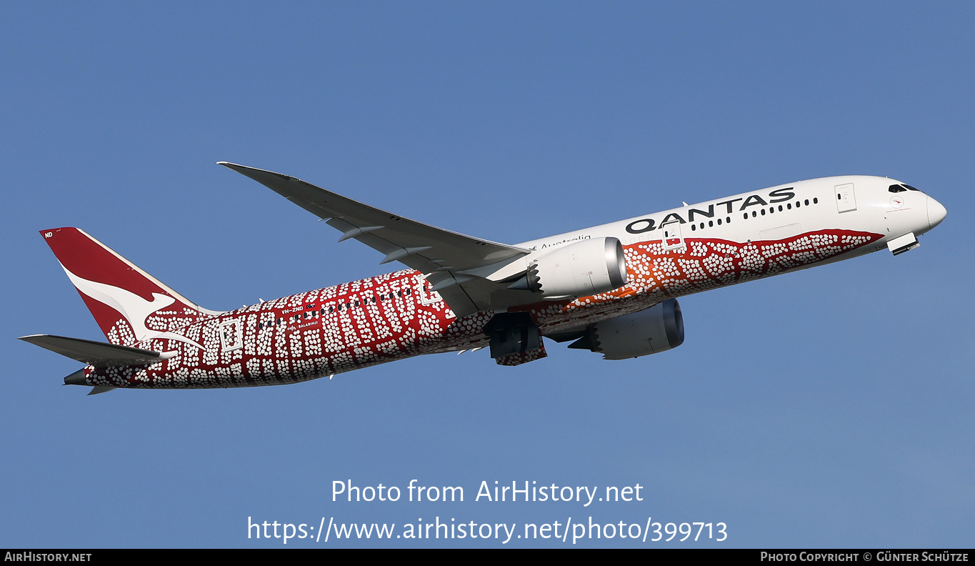 Aircraft Photo of VH-ZND | Boeing 787-9 Dreamliner | Qantas | AirHistory.net #399713