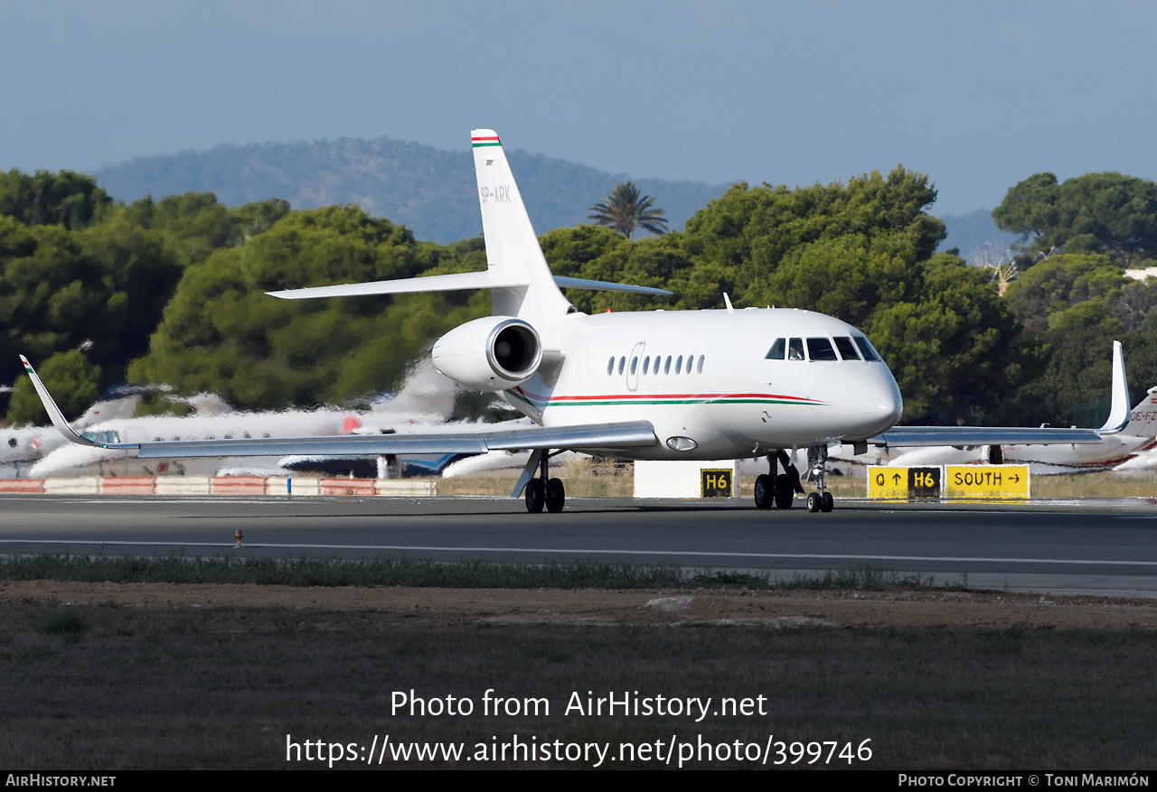 Aircraft Photo of SP-ARK | Dassault Falcon 2000S | AirHistory.net #399746