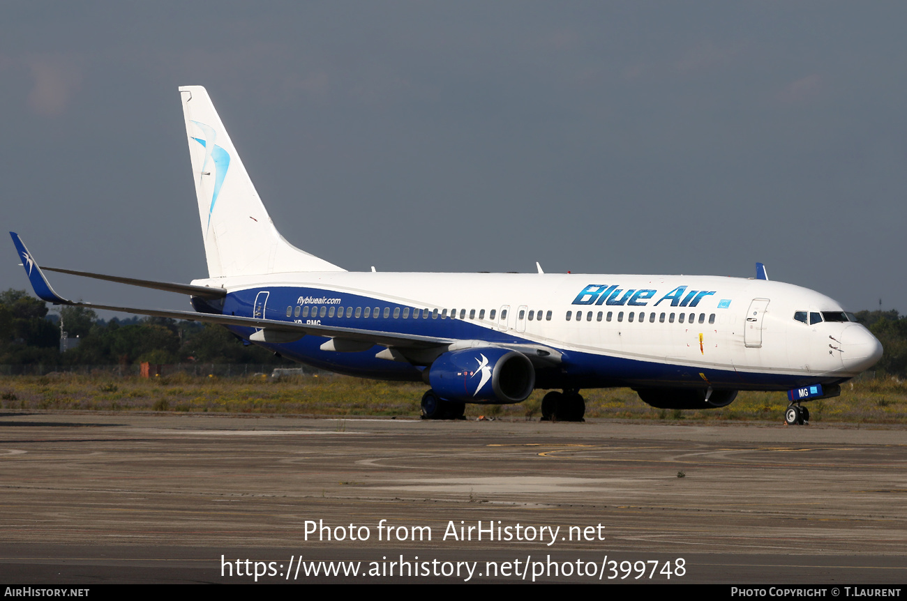 Aircraft Photo of YR-BMG | Boeing 737-86N | Blue Air | AirHistory.net #399748