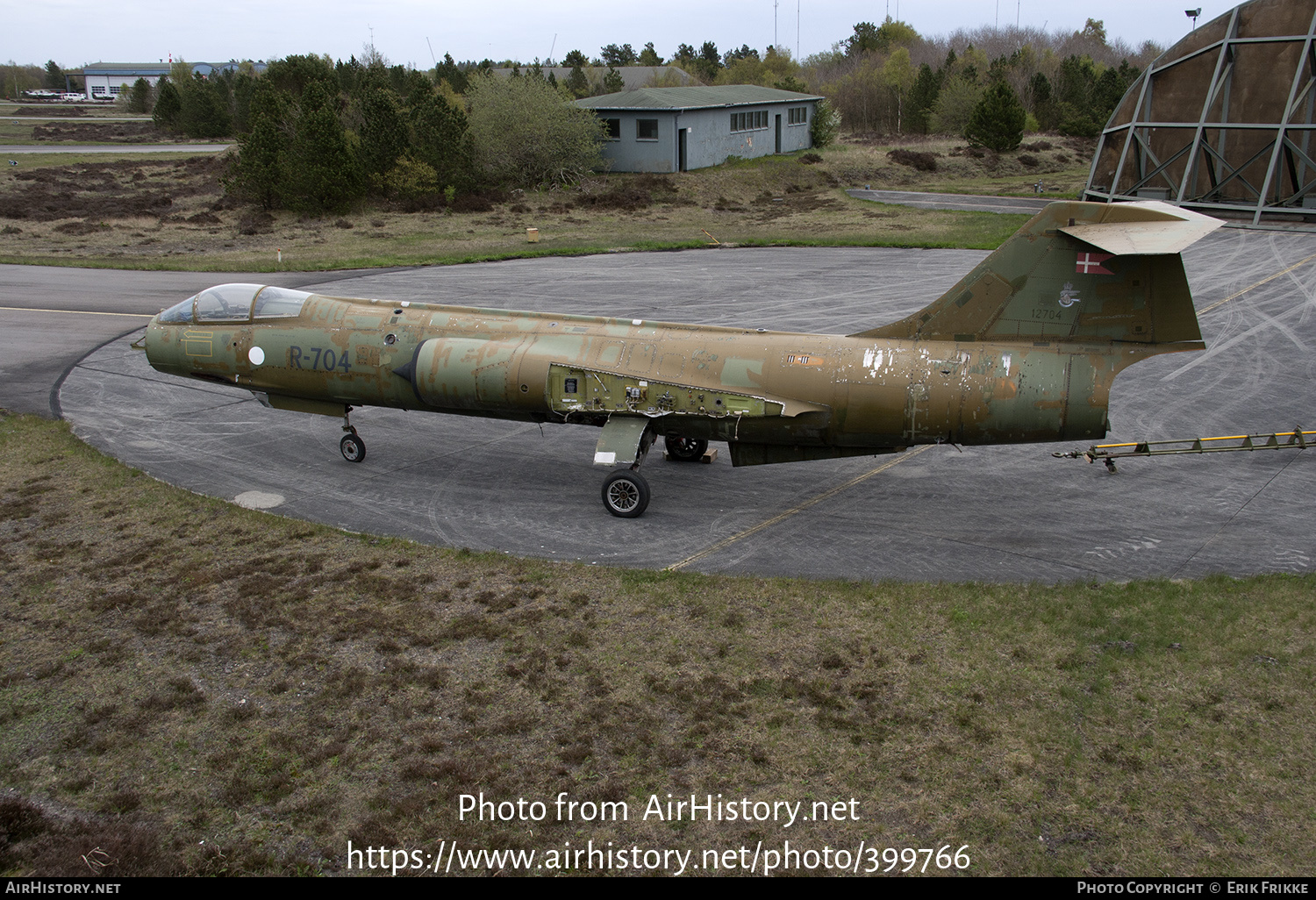 Aircraft Photo of R-704 | Lockheed CF-104 Starfighter | Denmark - Air Force | AirHistory.net #399766