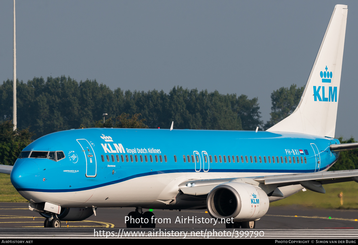 Aircraft Photo of PH-BXI | Boeing 737-8K2 | KLM - Royal Dutch Airlines | AirHistory.net #399790